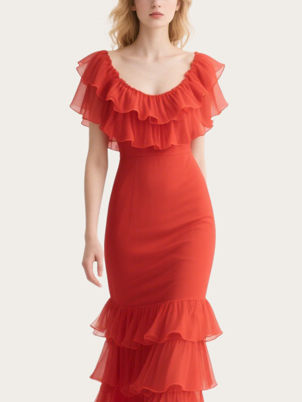 Women's Outing Fashion Short Sleeve Dress