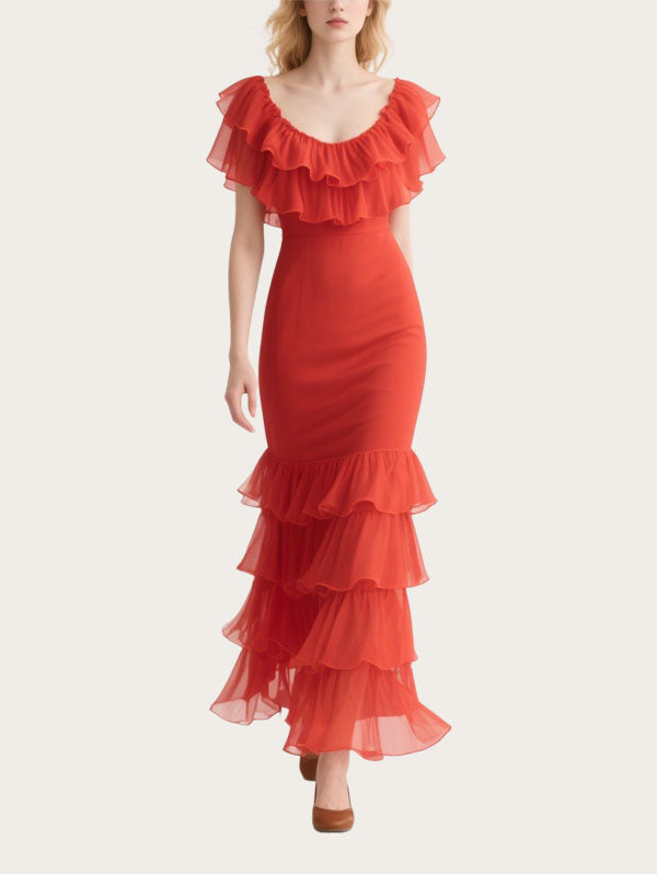 Women's Outing Fashion Short Sleeve Dress
