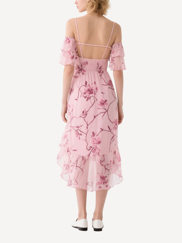 Women's Summer Ruffle Short Sleeve Dress