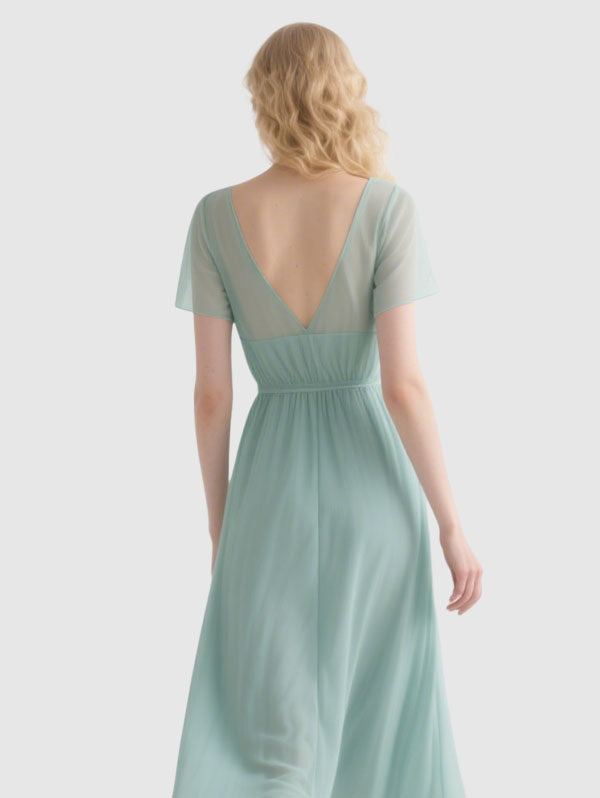 Women's Elegant And Elegant Short Sleeve Dress