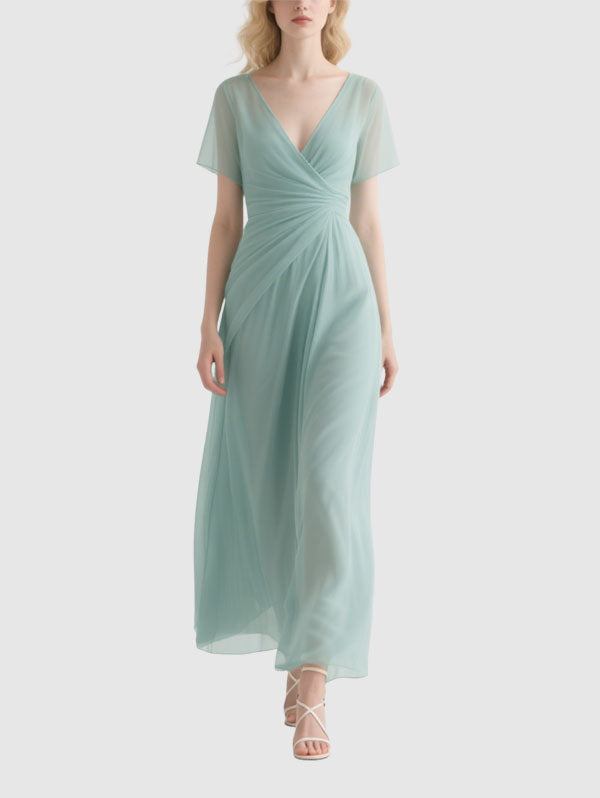 Women's Elegant And Elegant Short Sleeve Dress