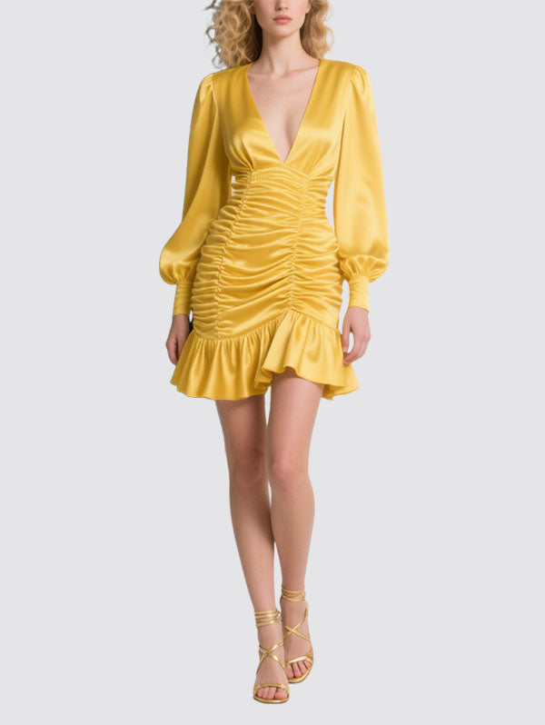 Women's Fashionable Sexy Long Sleeve Dress