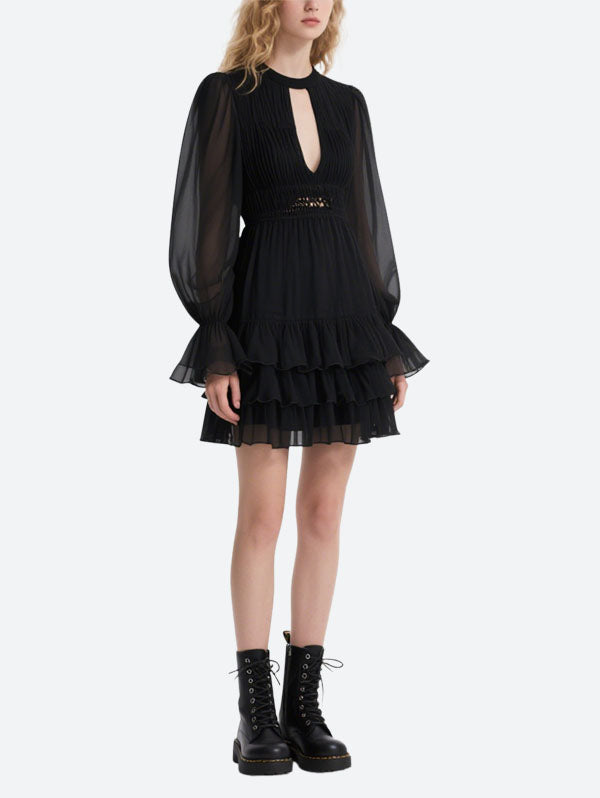 Outing Fashionable Women's Long Sleeve Dress