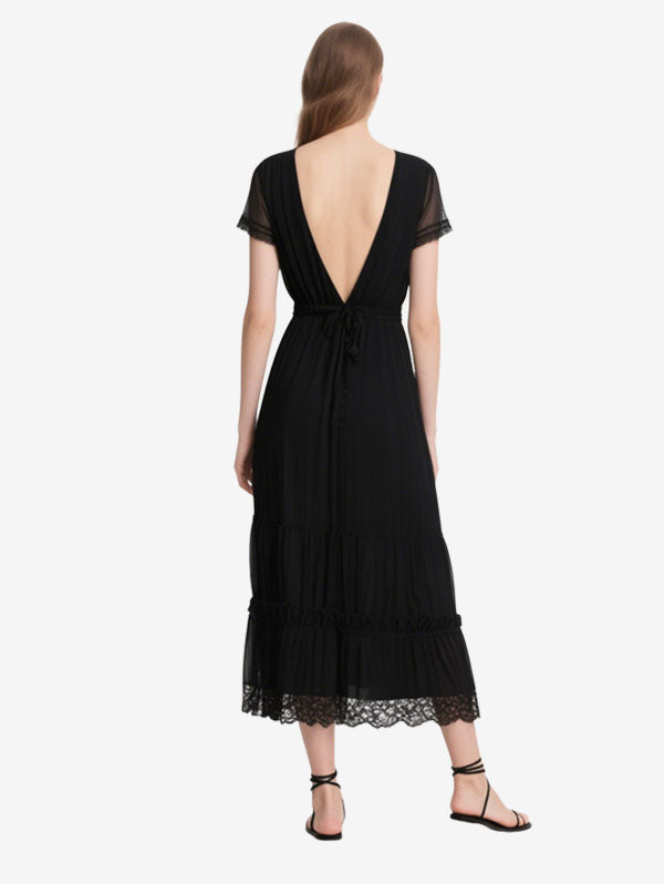 Women's Simple Fashion Short Sleeve Dress