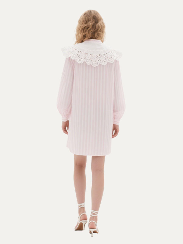 Women's Cute Striped Long Sleeve Dress