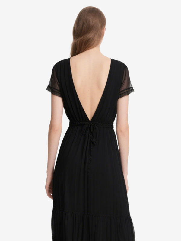 Women's Simple Fashion Short Sleeve Dress
