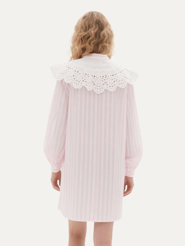Women's Cute Striped Long Sleeve Dress
