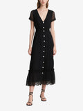 Women's Simple Fashion Short Sleeve Dress