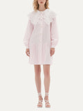 Women's Cute Striped Long Sleeve Dress