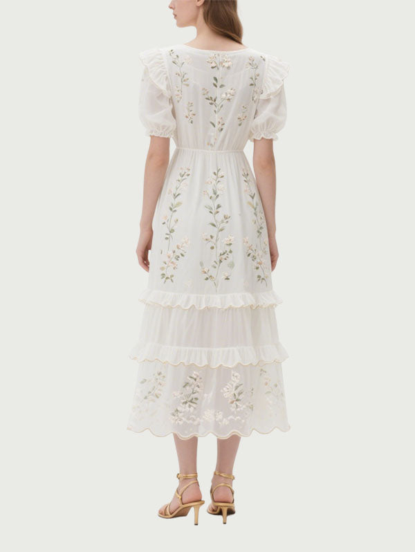Summer Vacation Women's Short Sleeve Dress