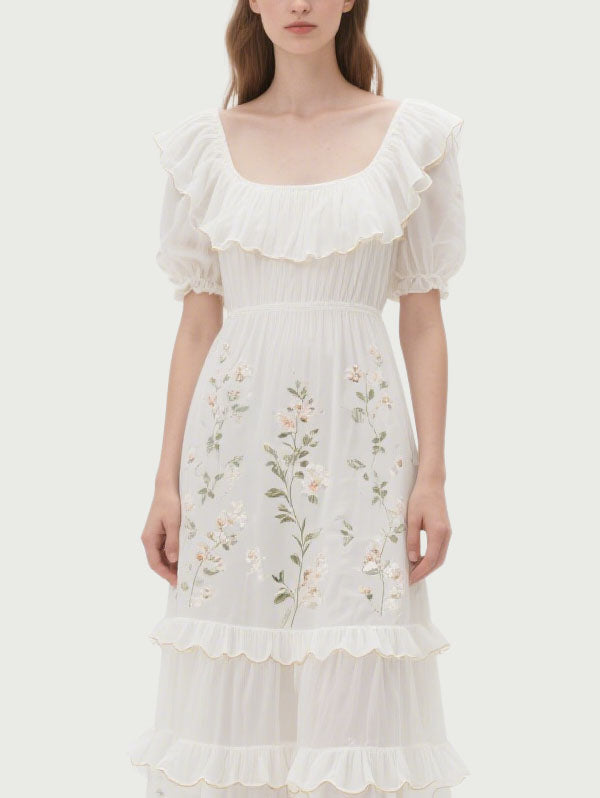 Summer Vacation Women's Short Sleeve Dress