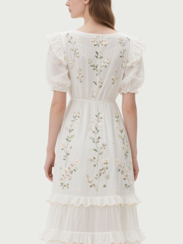 Summer Vacation Women's Short Sleeve Dress