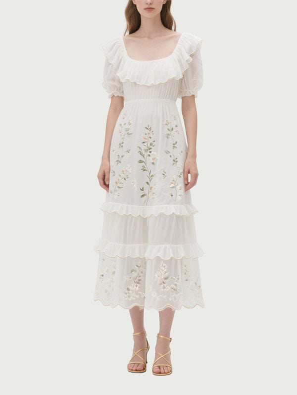 Summer Vacation Women's Short Sleeve Dress
