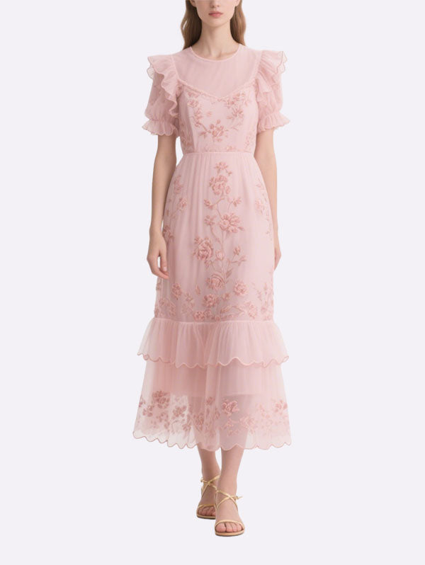 Women's Fashion Summer Short Sleeve Dress