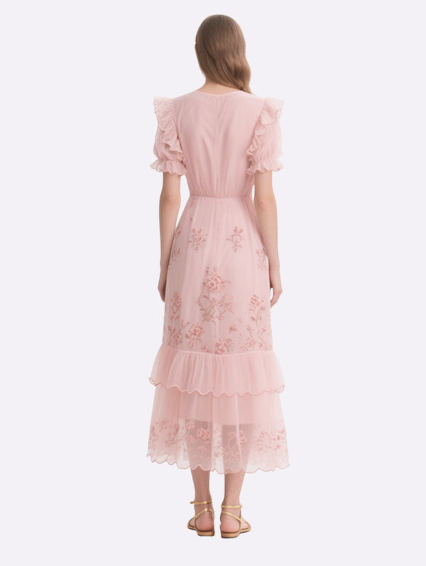 Women's Fashion Summer Short Sleeve Dress
