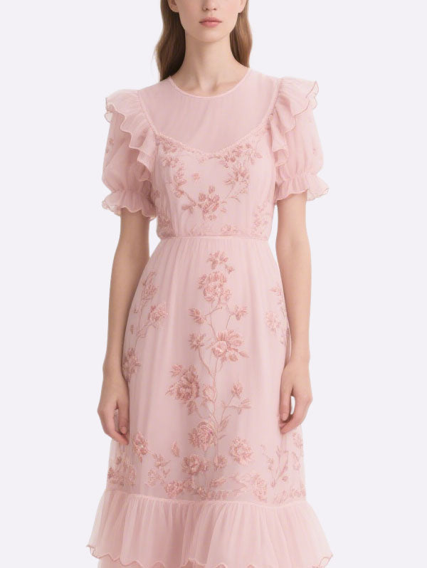 Women's Fashion Summer Short Sleeve Dress