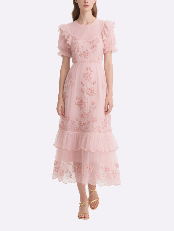 Women's Fashion Summer Short Sleeve Dress
