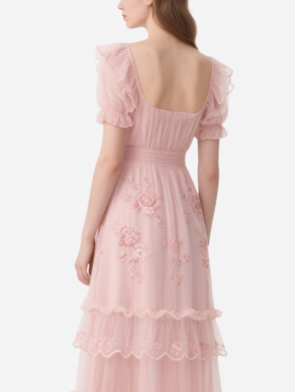 Elegant And Comfortable Women's Short Sleeve Dress