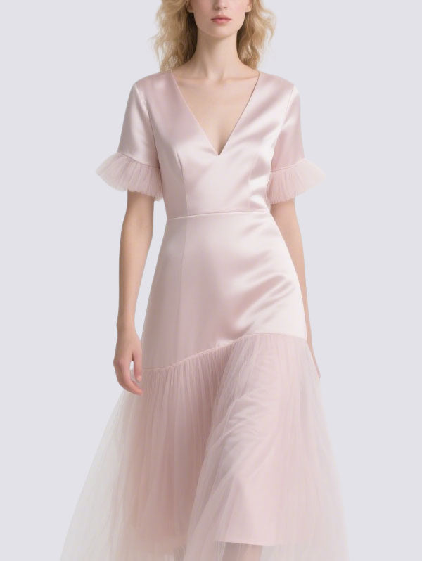 Women's Elegant Sexy Short Sleeve Dress