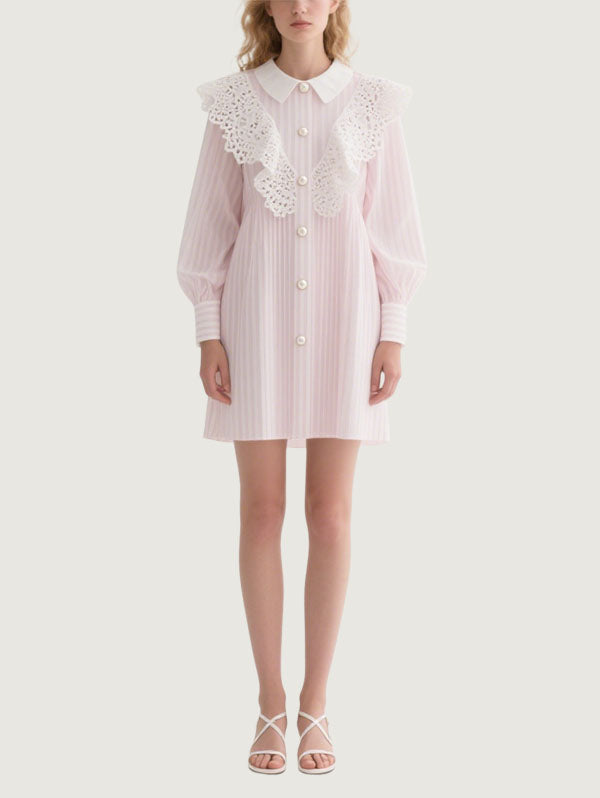 Cute Breathable Women's Long Sleeve Dress