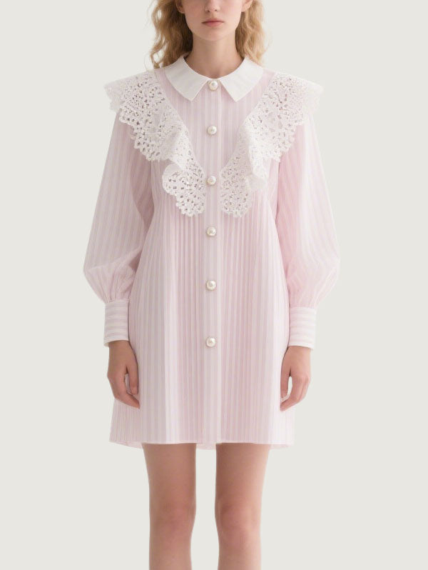 Cute Breathable Women's Long Sleeve Dress