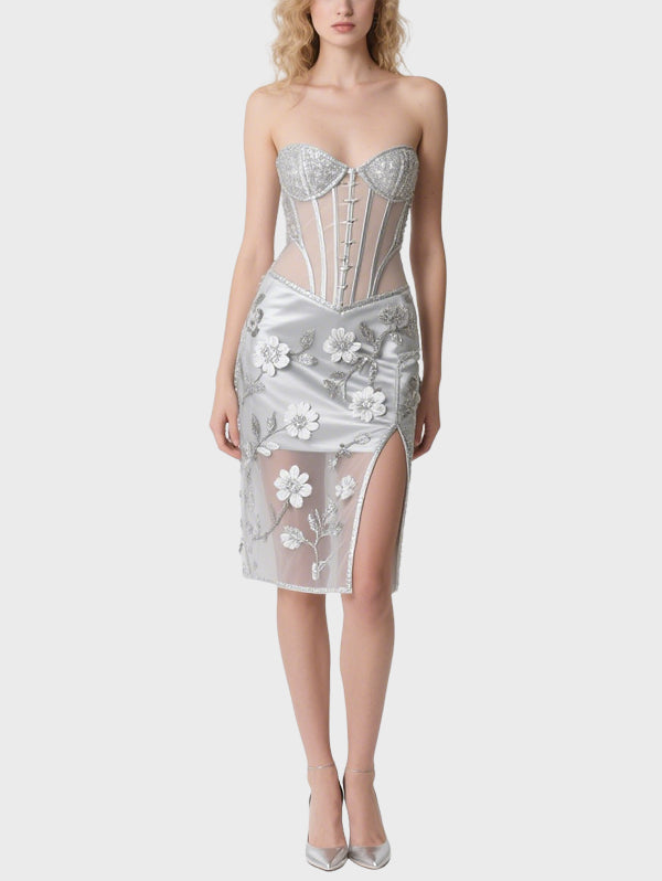 Fashion Sexy Women's Knee Length Dress