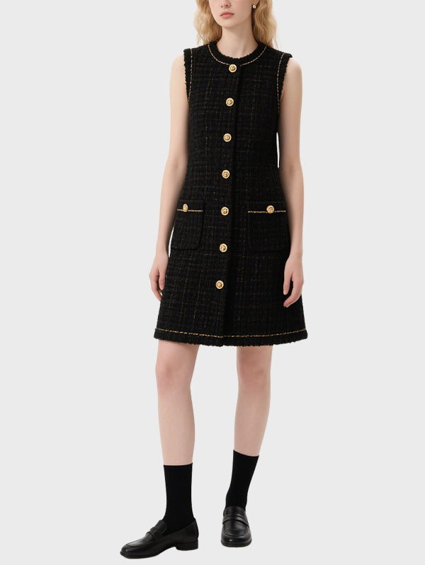 Women's Simple And Comfortable Knee Length Dress
