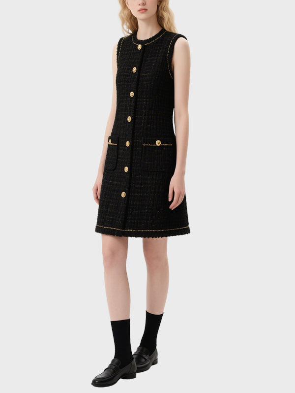 Women's Simple And Comfortable Knee Length Dress