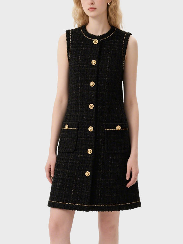 Women's Simple And Comfortable Knee Length Dress