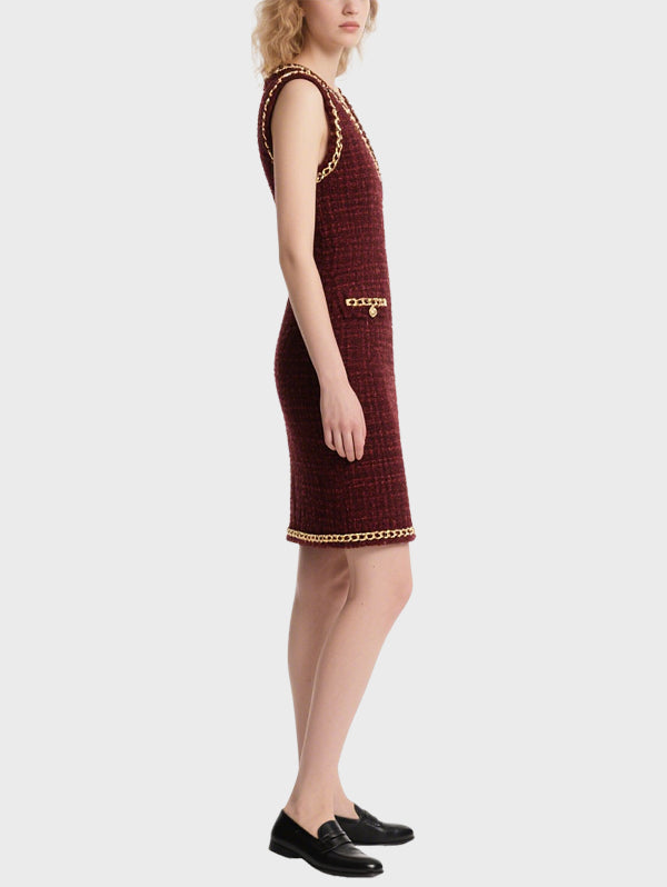 Women's Elegant Simple Knee Length Dress