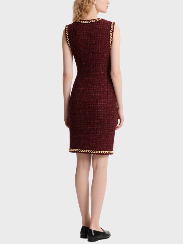 Women's Elegant Simple Knee Length Dress