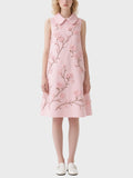 Women's Classic Floral Knee Length Dress