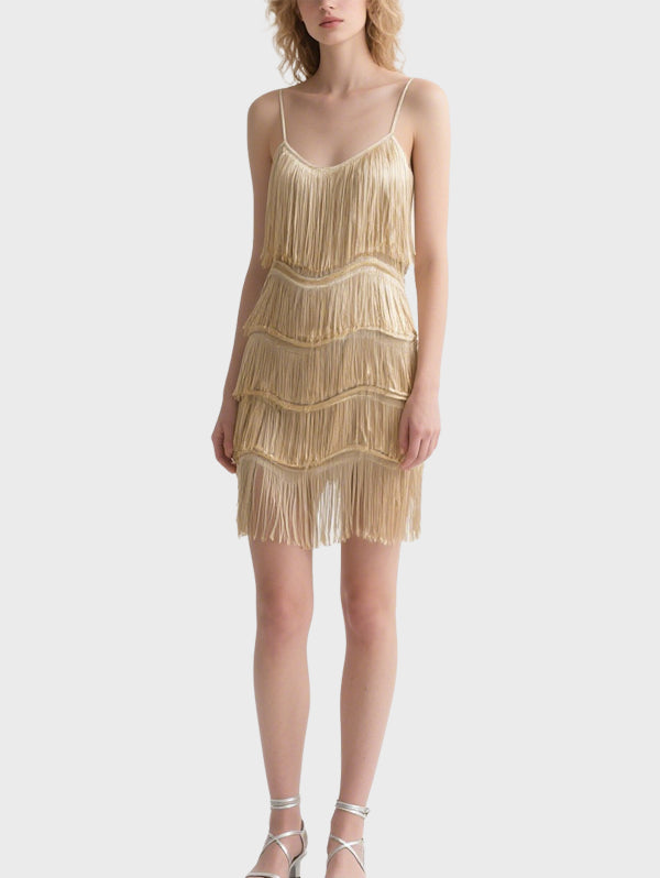 Women's Vintage Fashion Knee Length Dress