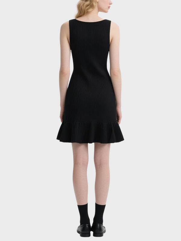 Summer Simple Fashion Women's Knee Length Dress