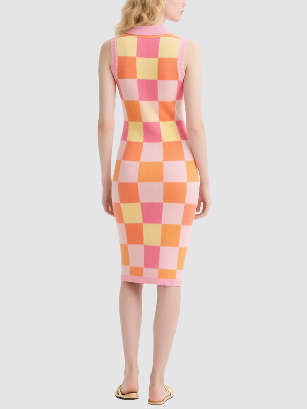 Women's Mini Dress Plaid Fashion Dress