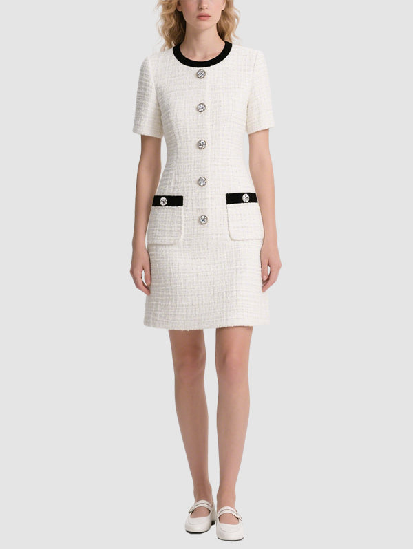 Women's Simple High-End Mini Dress
