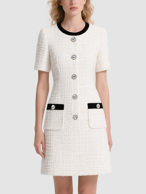 Women's Simple High-End Mini Dress