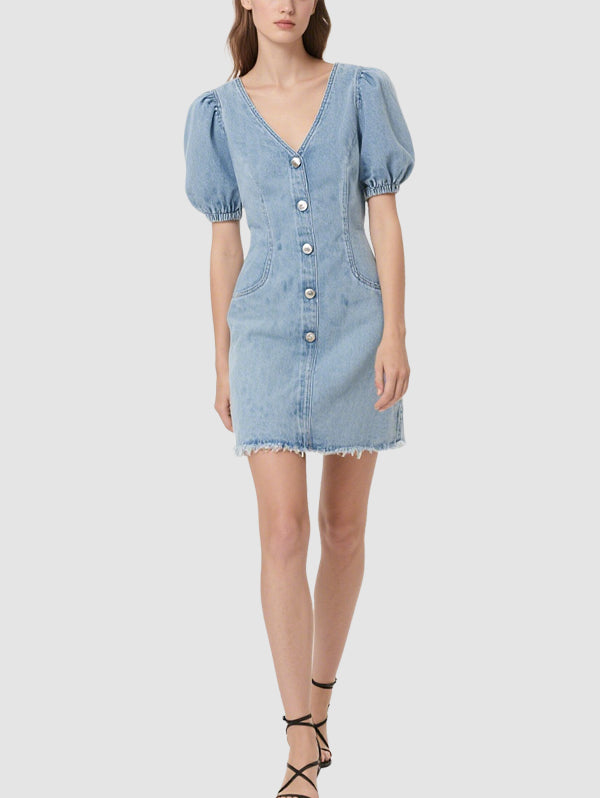 Sexy Denim Women's Mini Dress
