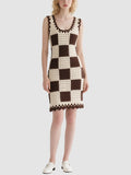Women's Summer Knitted Mini Dress