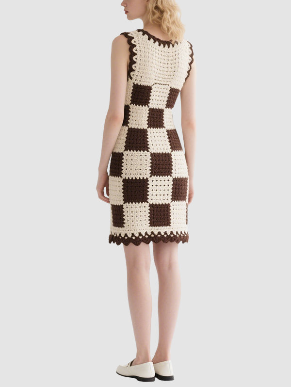 Women's Summer Knitted Mini Dress