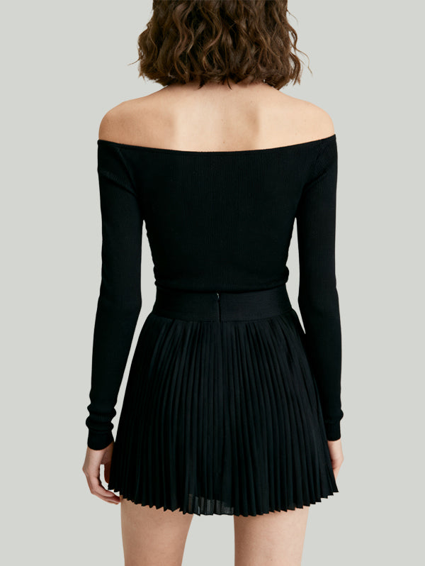 Minimalist Elegant Fashionable Women's Long-Sleeve Dress