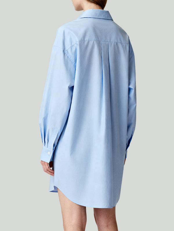 Casual Uninhibited Boyfriend-Style Women's Long-Sleeve Dress