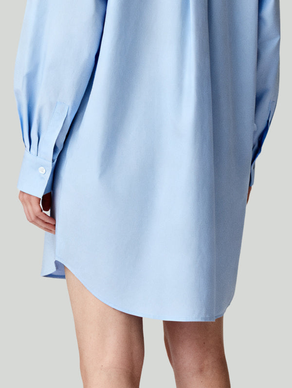 Casual Uninhibited Boyfriend-Style Women's Long-Sleeve Dress
