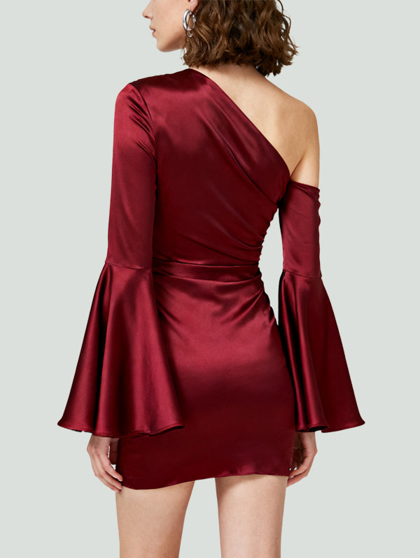 Retro Stylish Fashionable Women's Long-Sleeve Dress