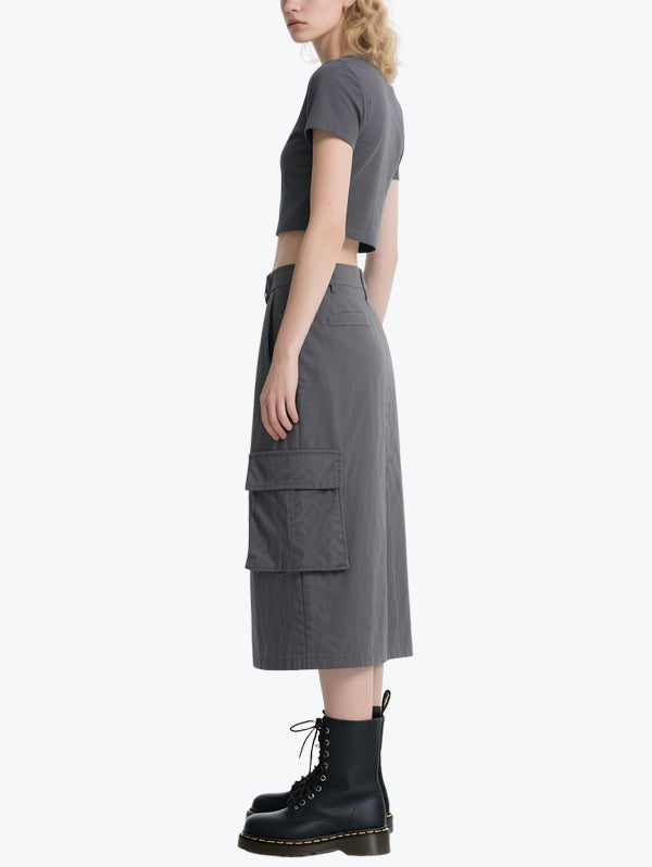 Fashionable Commuting Women's Short-Sleeved Skirt Suit