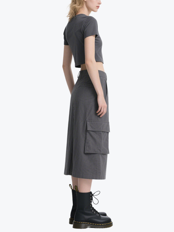 Fashionable Commuting Women's Short-Sleeved Skirt Suit