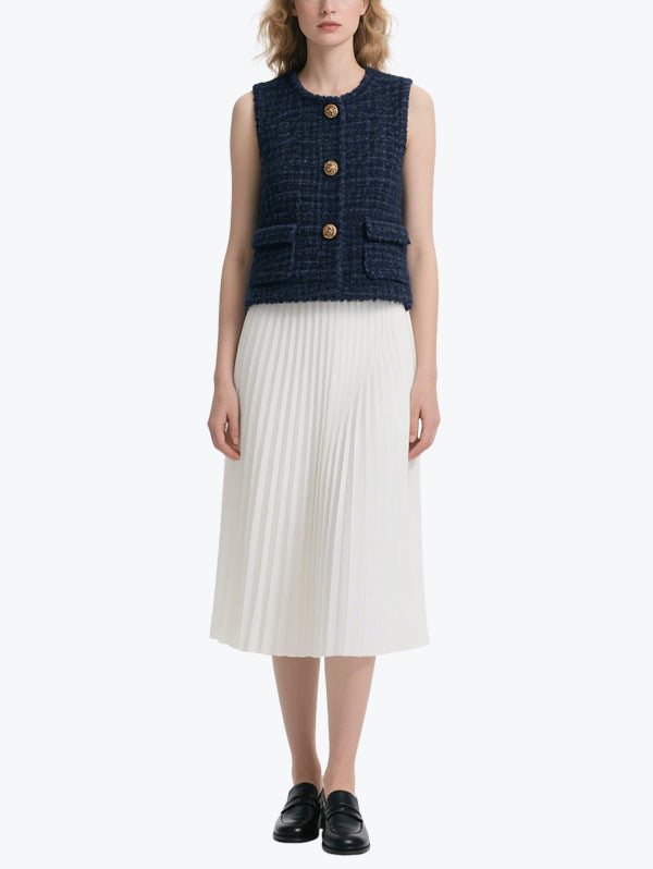 Women's Fashionable and Elegant Top Skirt Suit