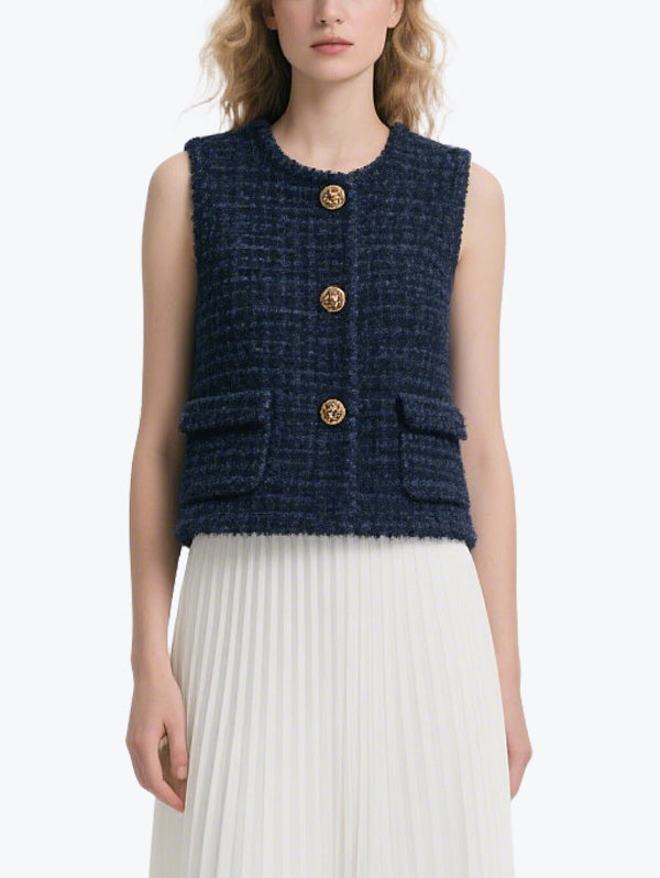 Women's Fashionable and Elegant Top Skirt Suit