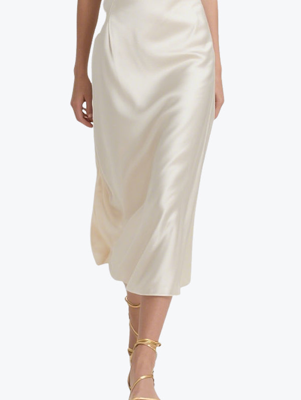 Elegant V-Neck Hook Flower Skirt Set